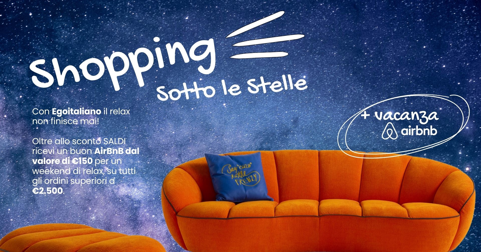 Evento Shopping Sotto le Stelle Arezzo 2025 presso Egoitaliano in Via Petrarca