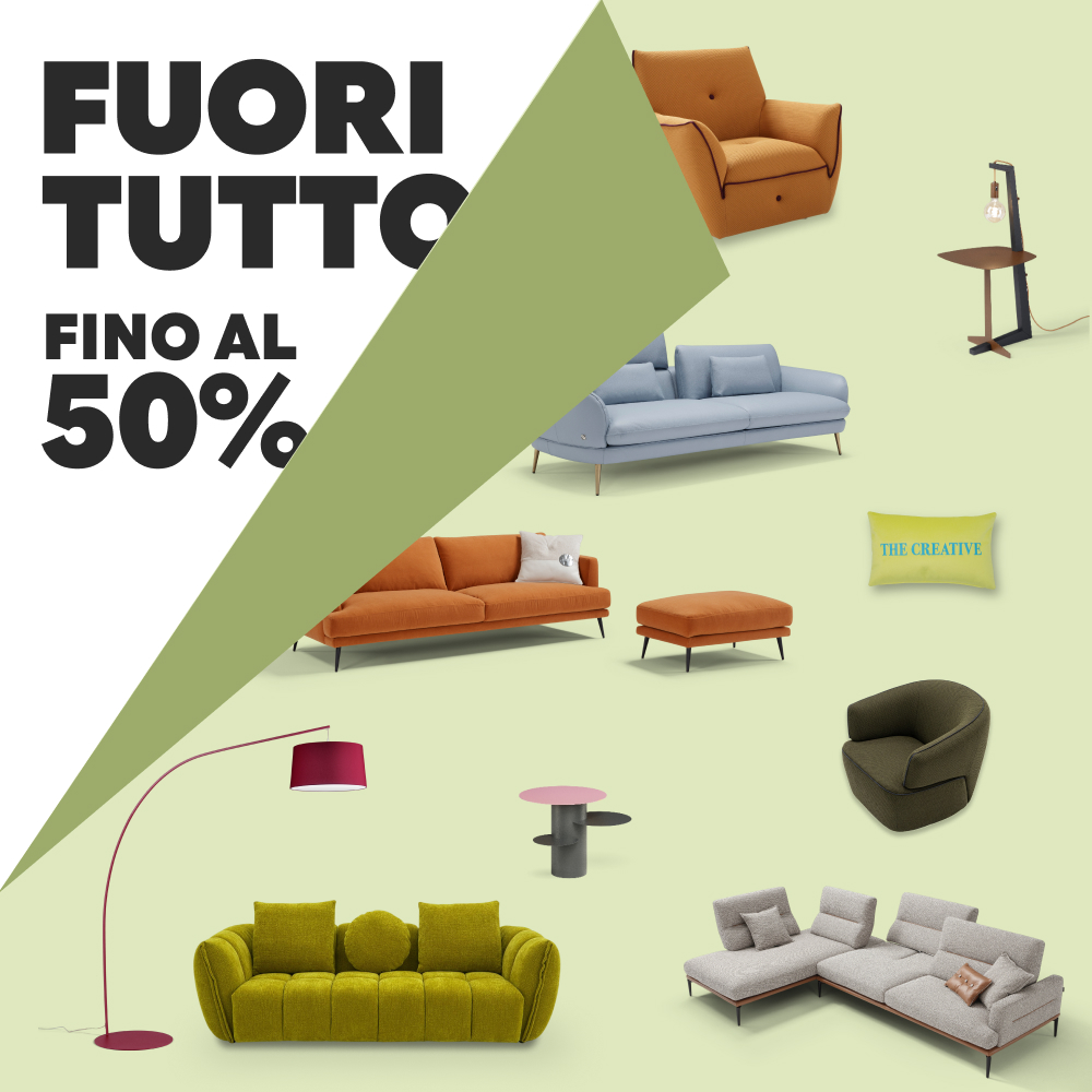 FUORI TUTTO fino al -50%