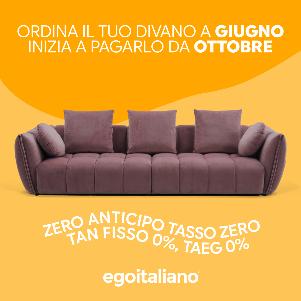 Ordini a Giugno e Paghi ad Ottobre!